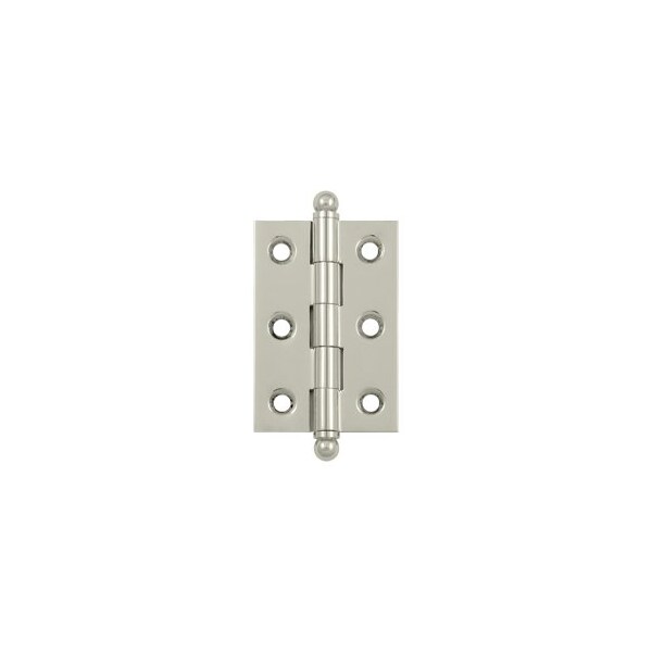 Deltana CH2517U14 Cabinet Hinges W/ Ball Tips Polished Nickel, 10PK CH2517U14-XCP10 - main